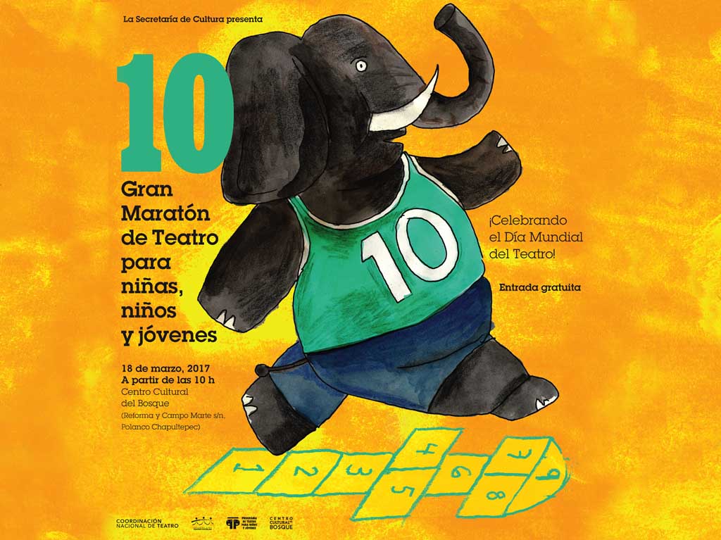 Gran Maratón de teatro para niños, niñas y jóvenes