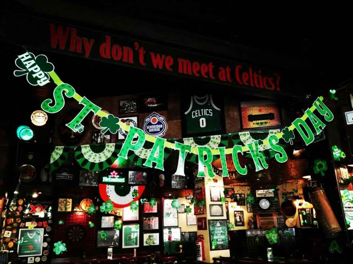 Pubs para festejar el día de San Patricio ¡Festeja con cerveza verde! 0