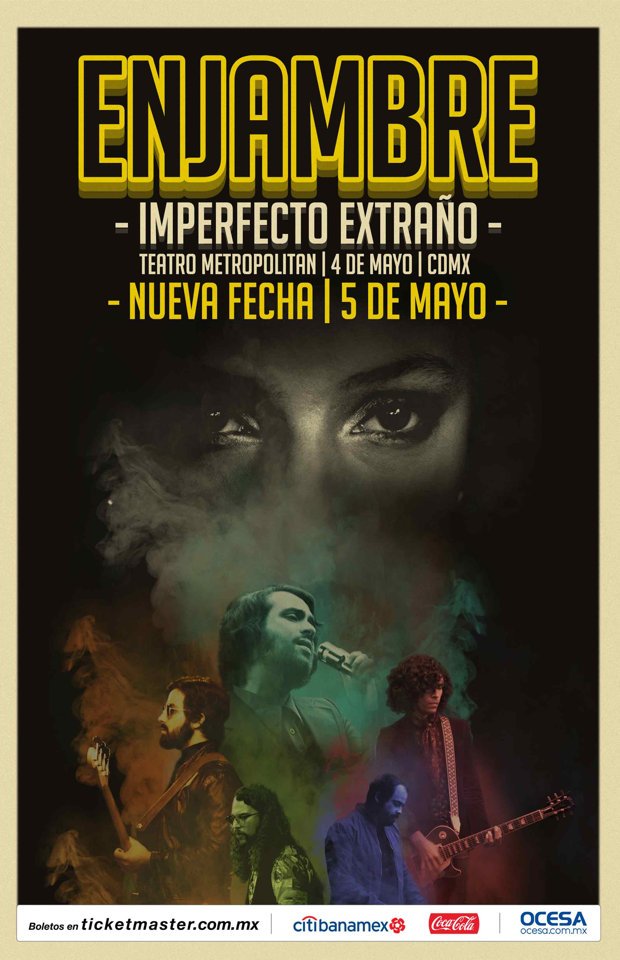 ¡Segunda fecha de Enjambre en el Teatro Metropólitan! 1