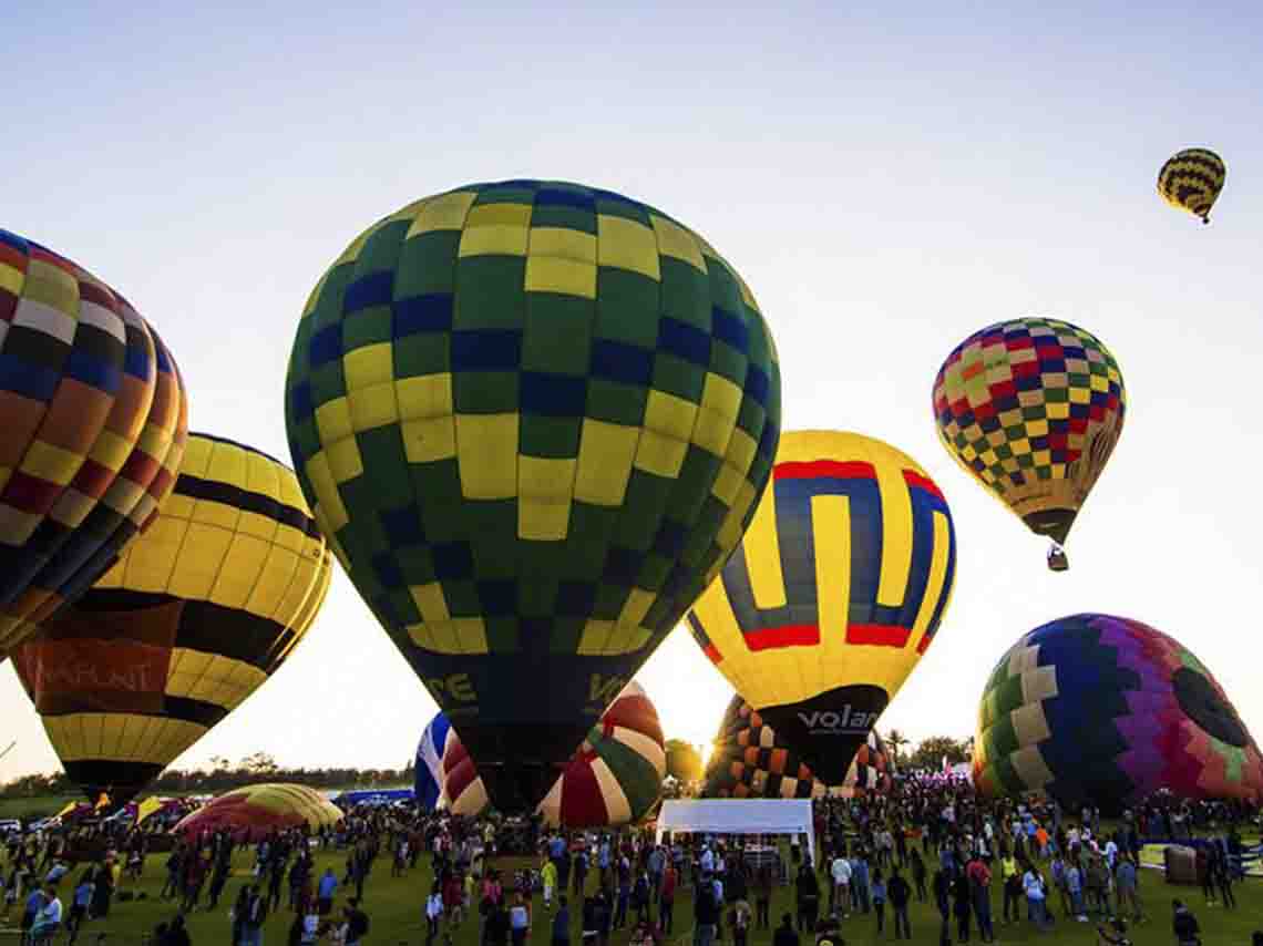 Festival Nacional del Globo y Música 2017 en Teotihuacán