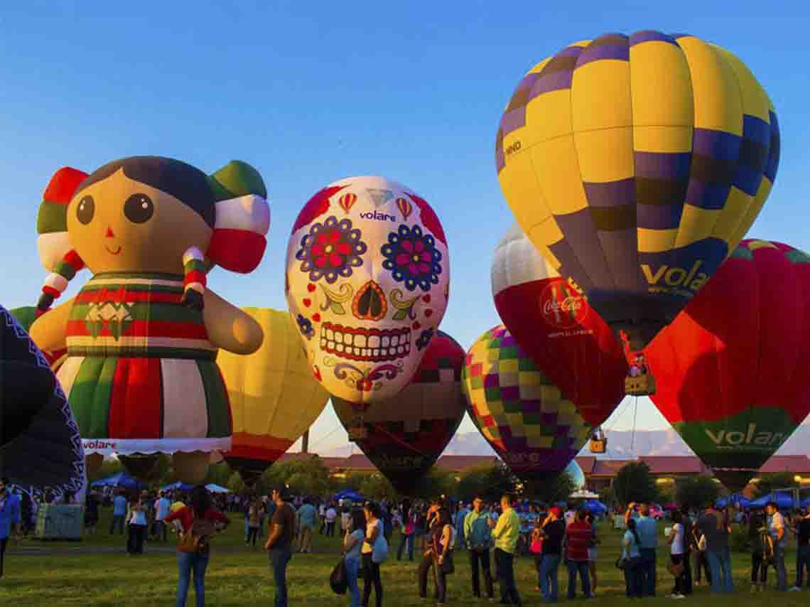 Festival Nacional del Globo y Música 2017 en Teotihuacánn