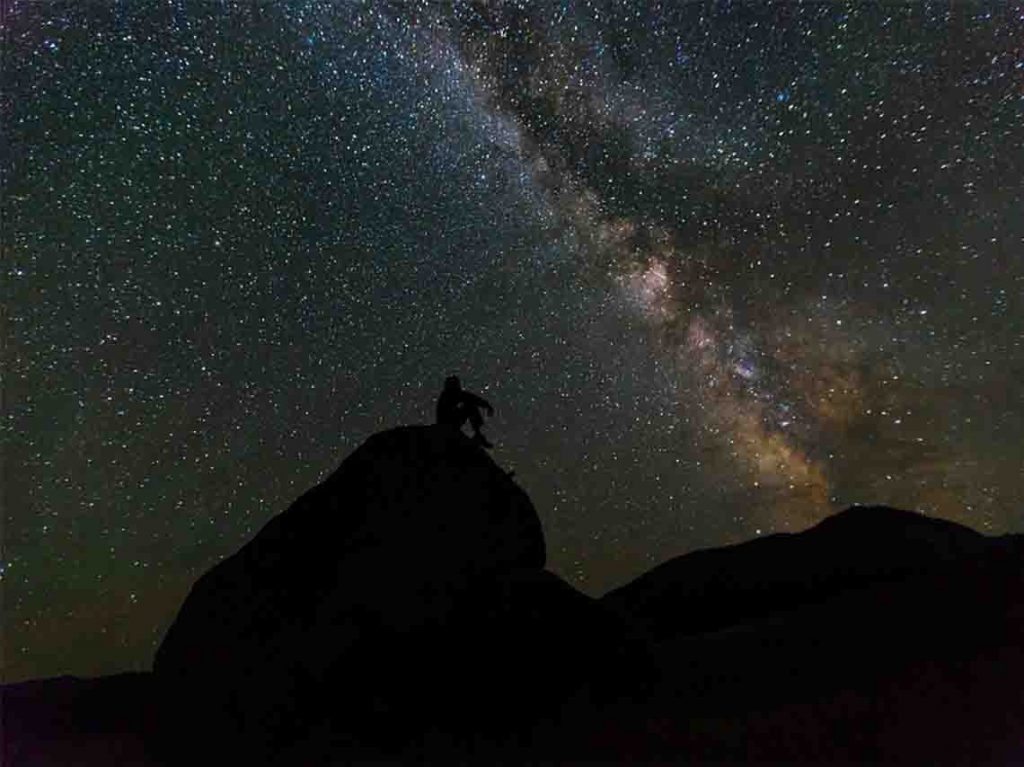 Lluvia de estrellas en el Iztaccíhuatl