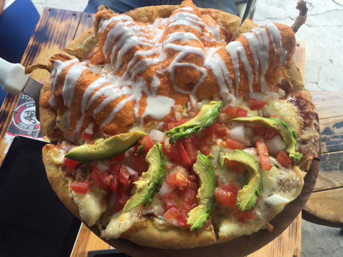 Lugares con pizza de aguacate y guacamole en CDMX 2