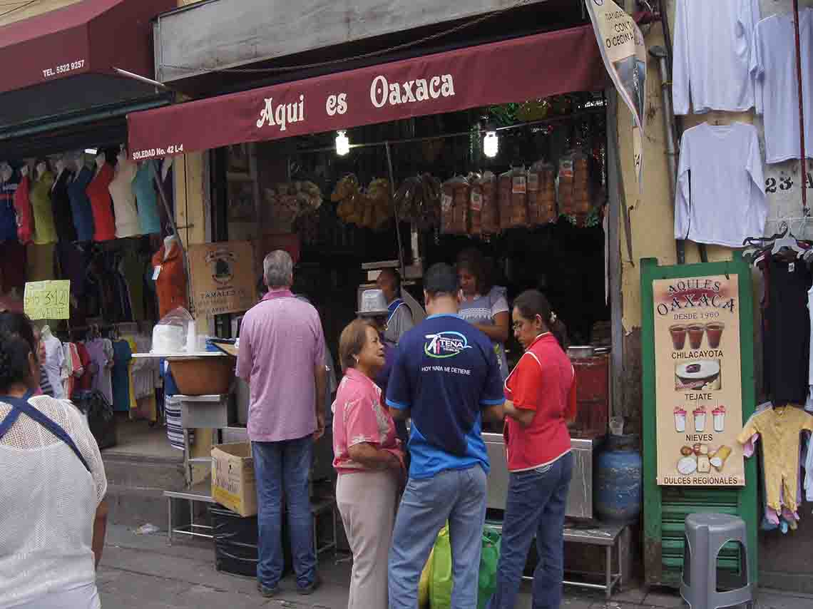 Lugares de comida oaxaqueña en CDMX