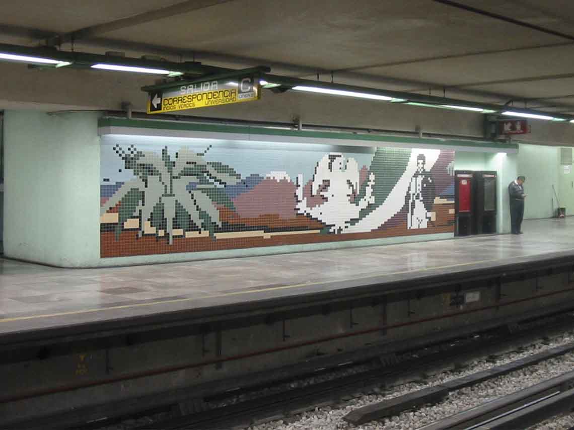 Historia, cultura y tradiciones en los murales del Metro en CDMX