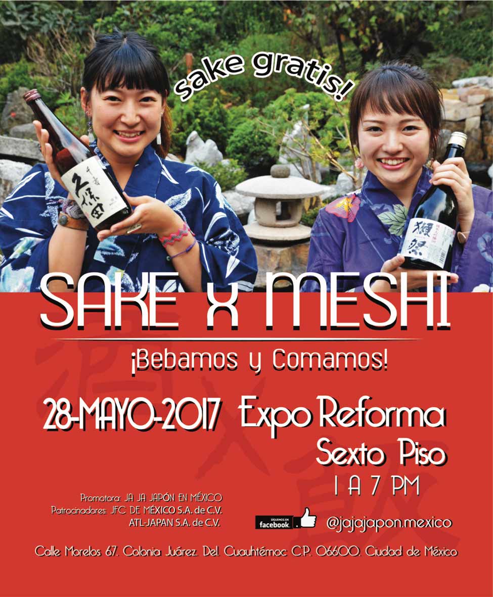 Sake x Meshi: un evento para degustar sake gratis y conocer más de Japón 0