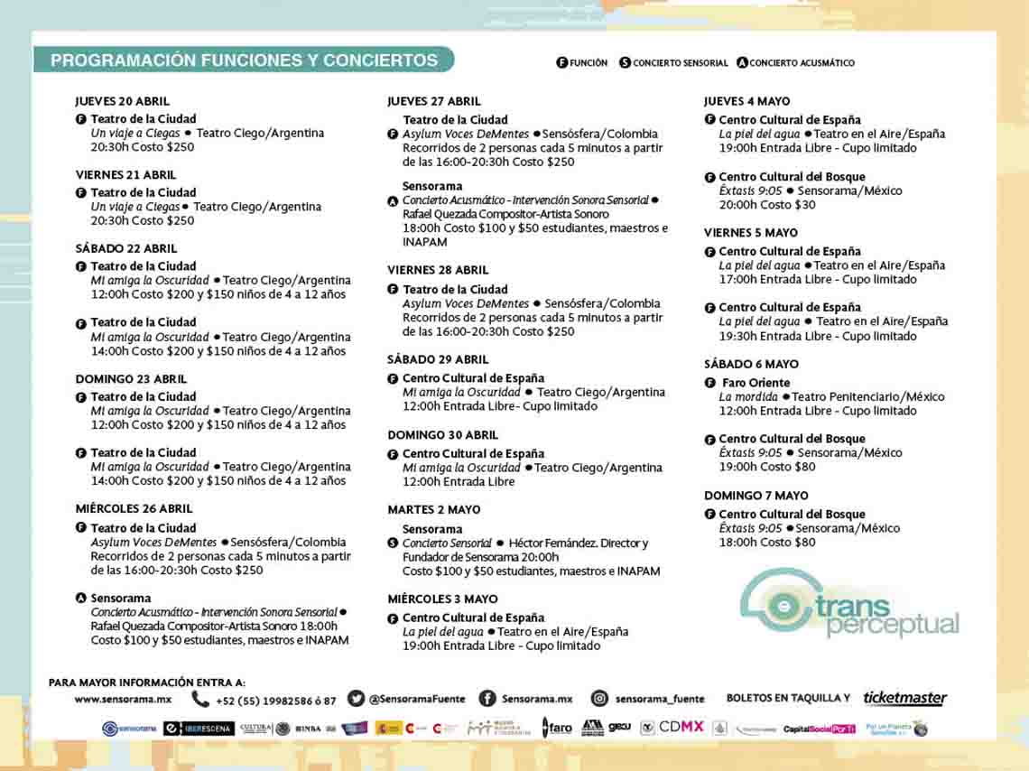 2do Festival Internacional de Teatro Sensorial