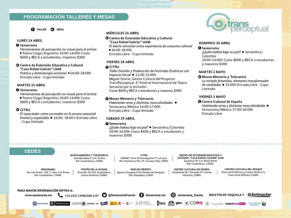 2do Festival Internacional de Teatro Sensorial