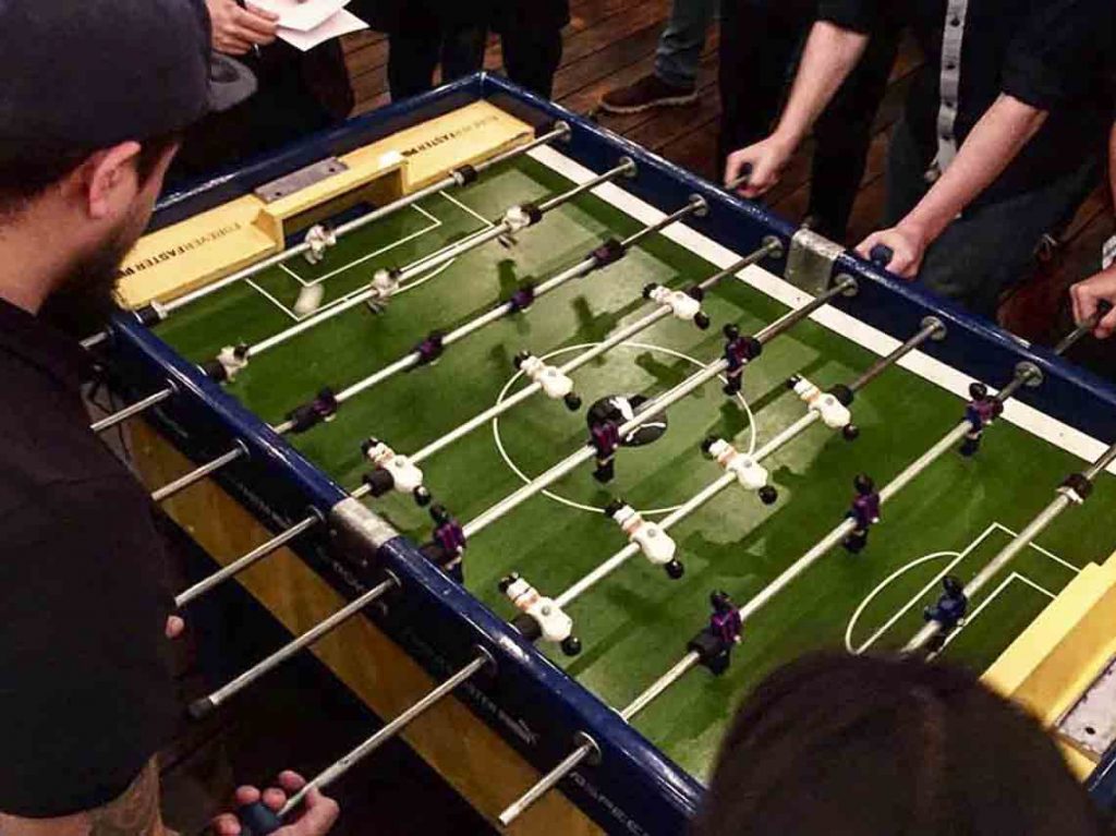 4to Torneo de Fussball en Biergarten Roma: para los amantes del futbolito