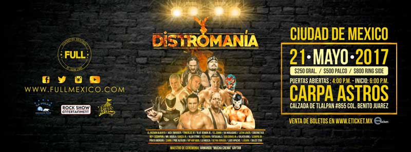 Distromanía: La revolución de la Lucha Libre en la Carpa Astros 2