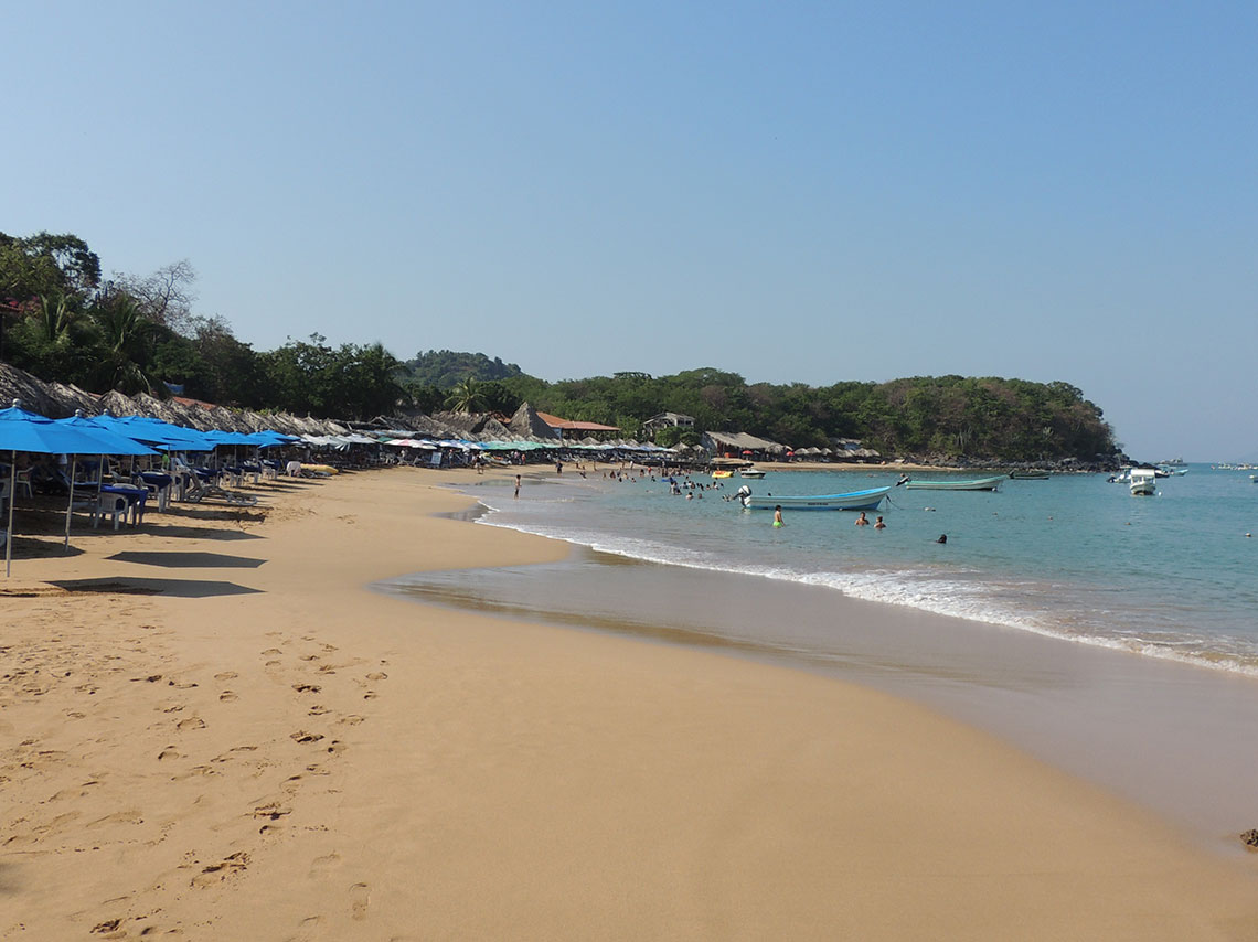 Isla Grande en Ixtapa: isla habitada por venados 0