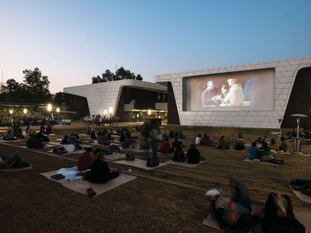 Cine al aire libre en CDMX