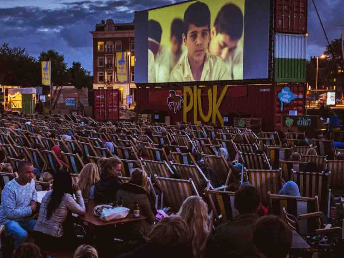 Cine al aire libre en el Corredor Salamanca #PalomitasGratis