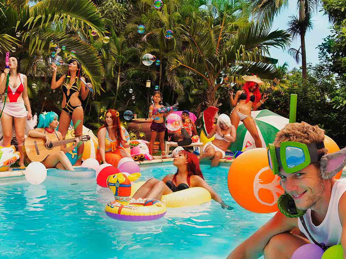Hariken Fest: evento más grande de cosplay con pool party