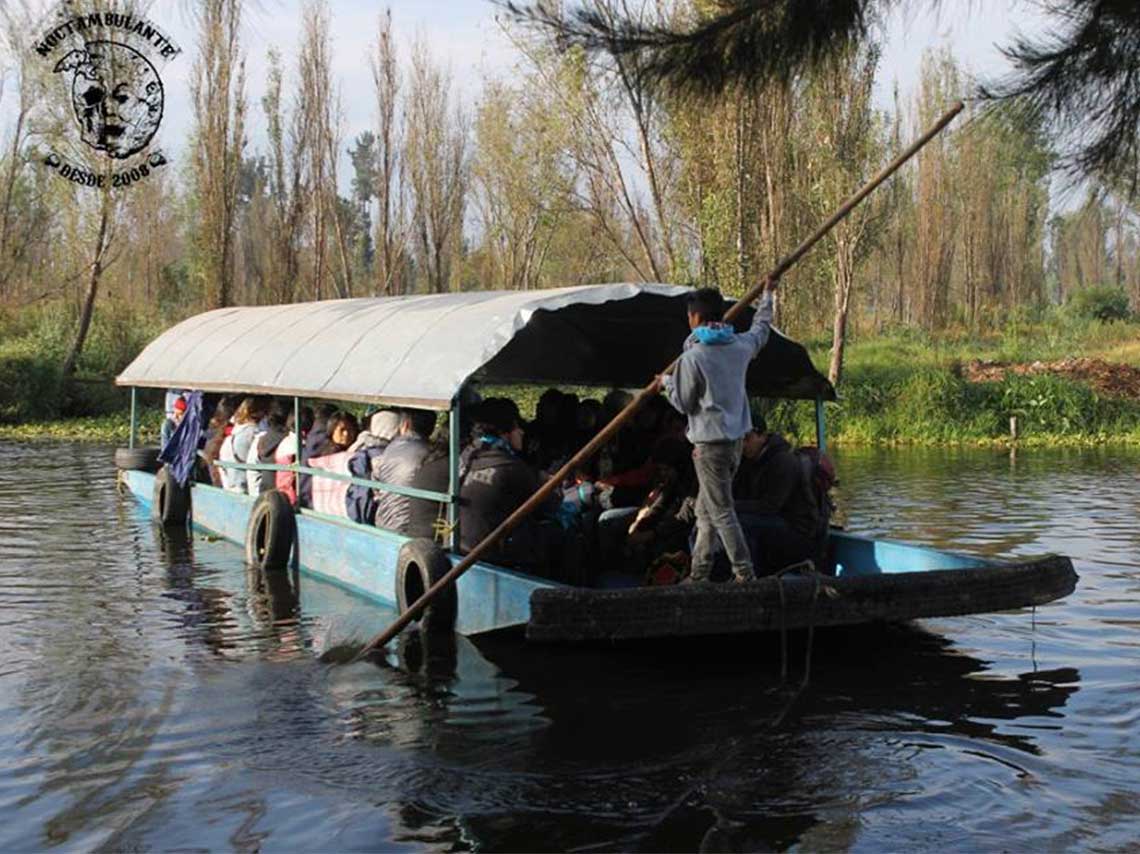 Noctambulante en Xochimilco: campamento cine de horror