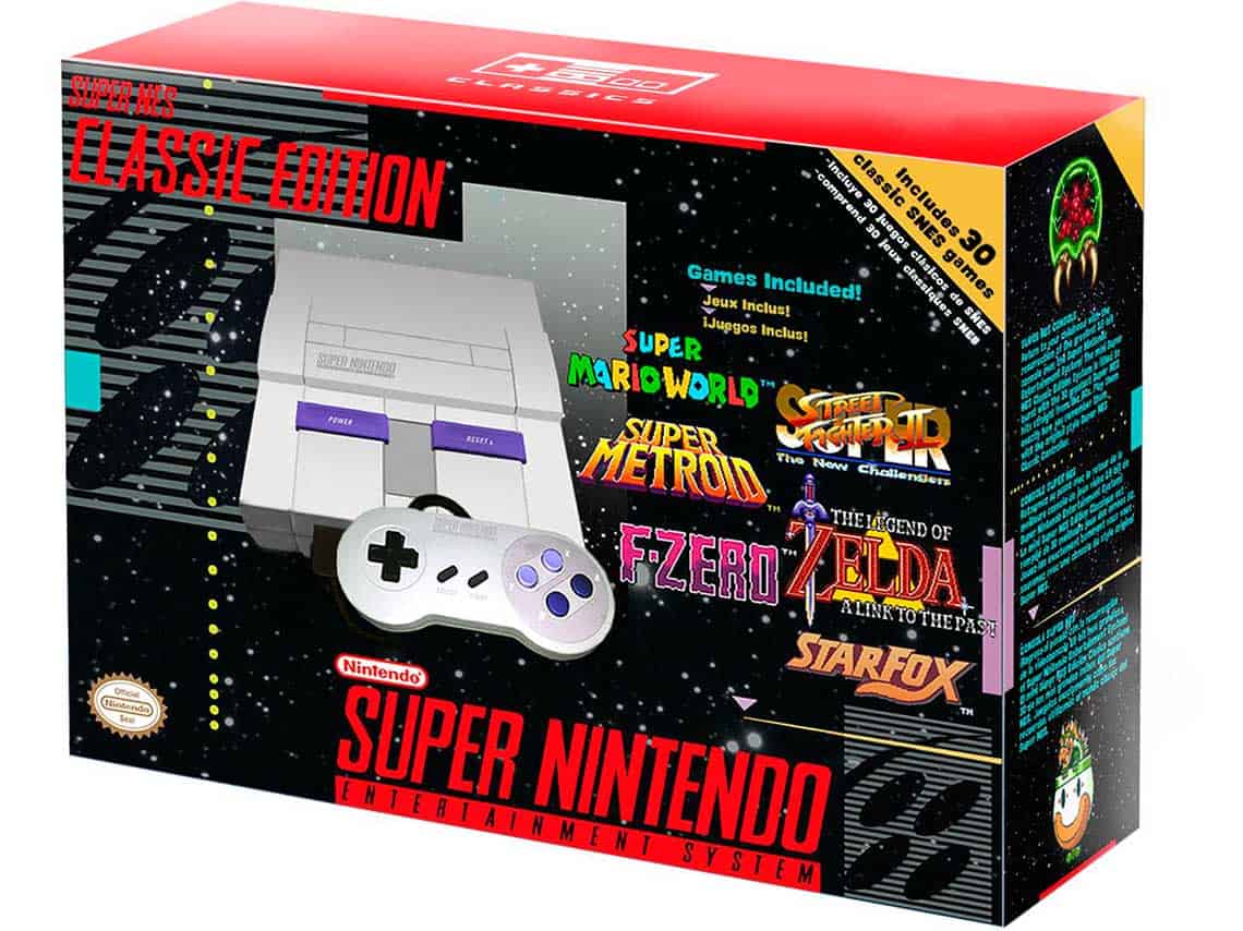 Classic Mini Snes llega en septiembre de 2017 según Nintendo