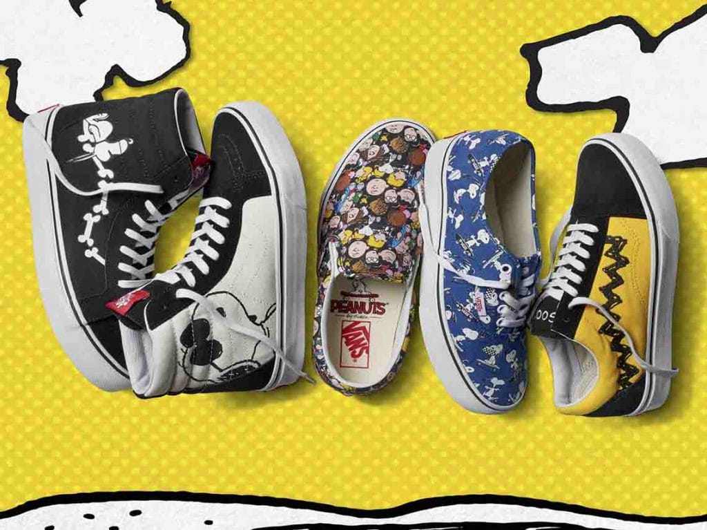 Tenis de Snoopy de Vans