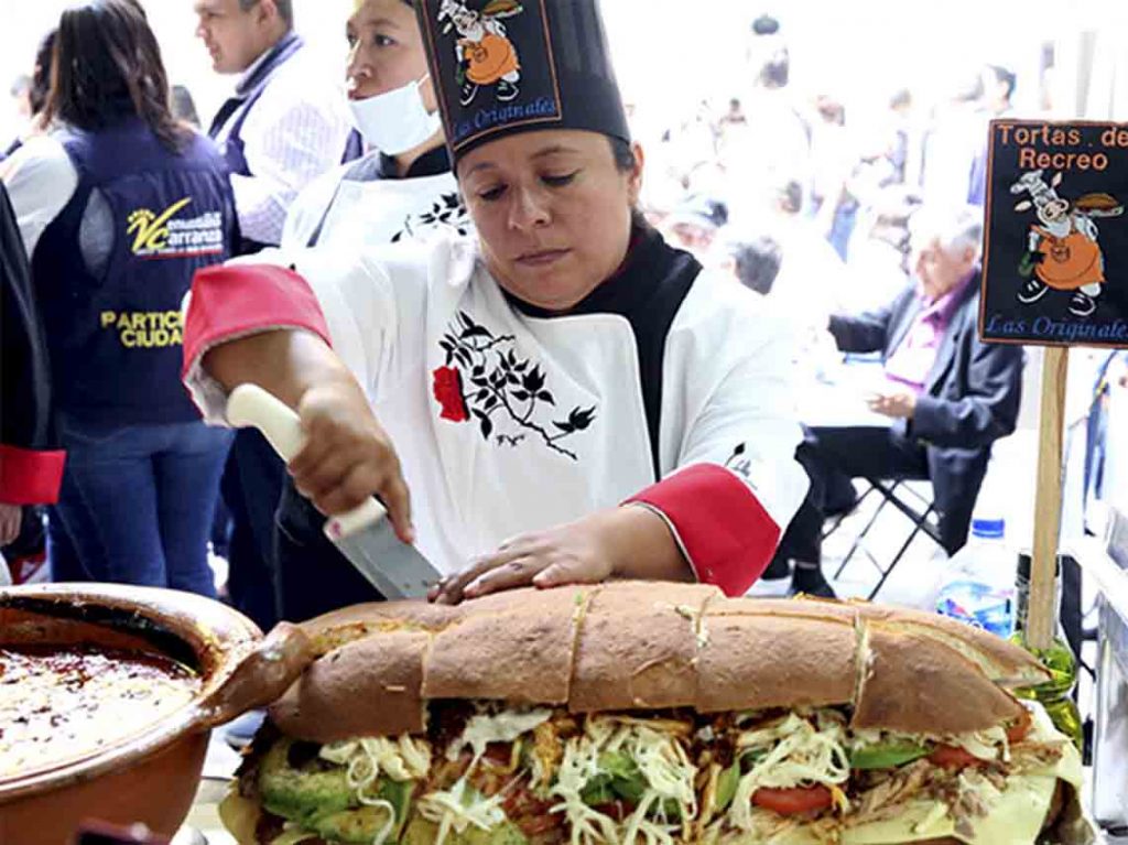 Feria de la Torta 2023 en la alcaldía  Venustiano Carranza