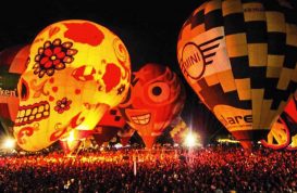 Festival nacional del globo en Tequesquitengo 2017