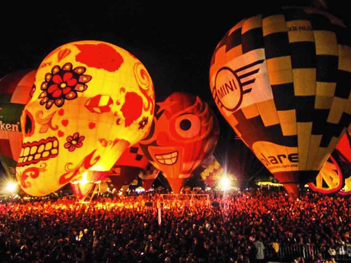 Festival nacional del globo en Tequesquitengo 2017