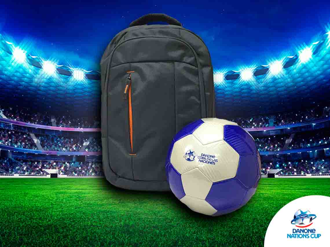 Danone y DÓNDE IR te regalan una mochila y un balón