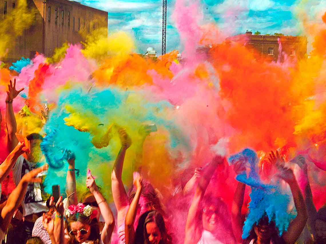Holi Color Fest en Pachuca: festival con polvos de colores 2