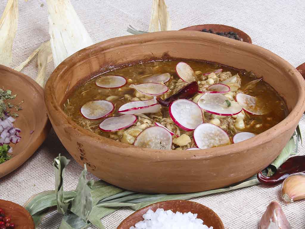 Pozole. Hotel Casa Awolly