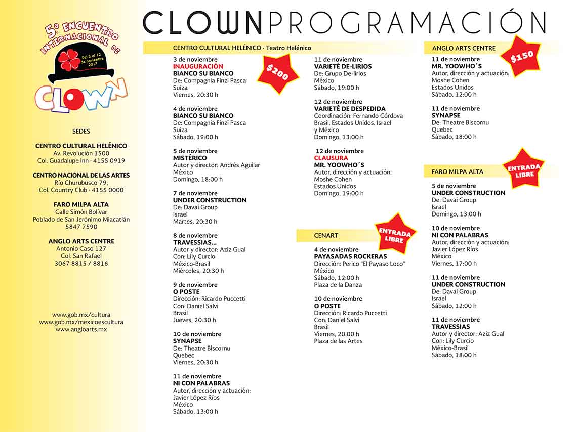 5ton Encuentro Internacional de Clown