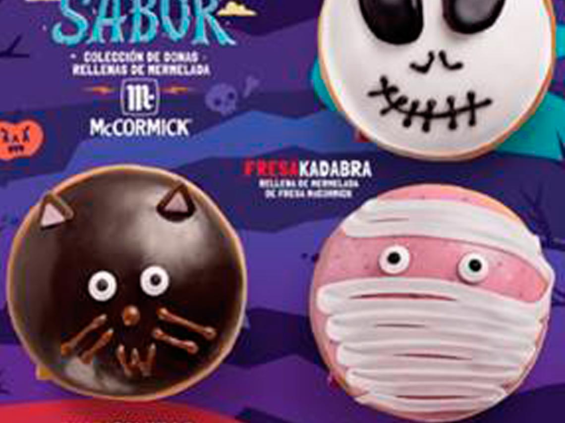 Krispy Kreme y Dónde Ir te regalan donas de Halloween