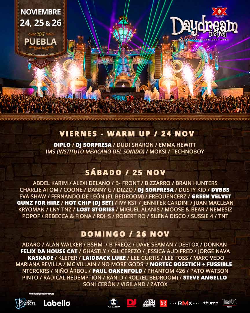 Pura electrónica: El Cartel por día de Daydream en Puebla 4