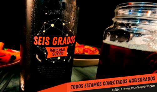 Cerveza Seis Grados, todos conectados en esta red social 1