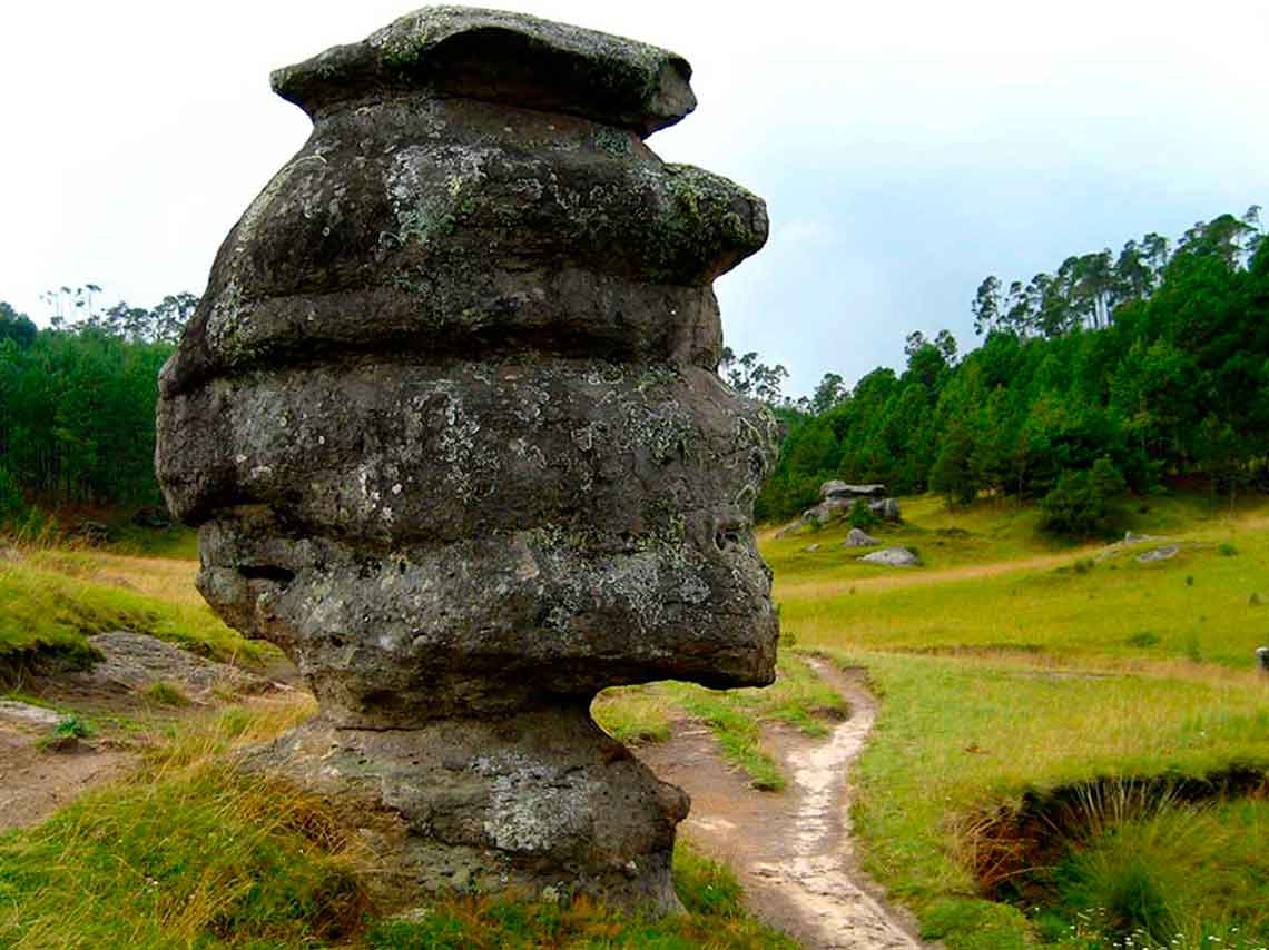 Cine camping en las Piedras Encimadas de Zacatlán