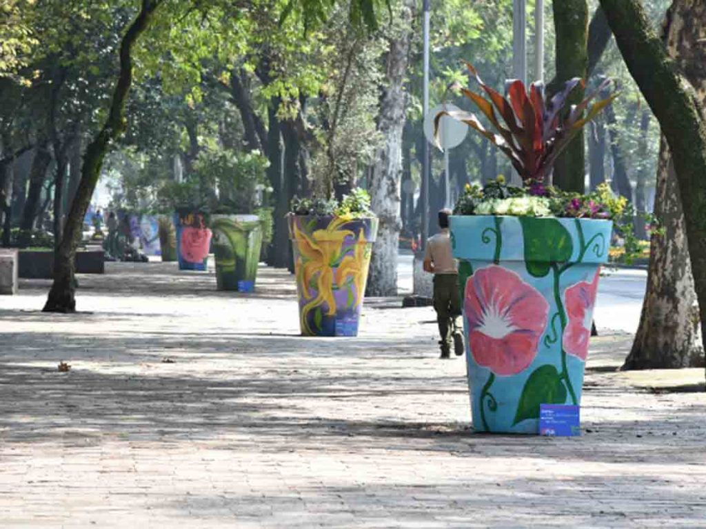 exposición en Reforma 2017