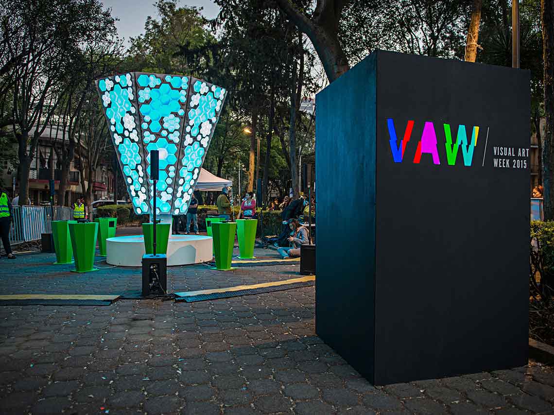 Visual Art Week 2017, Festival de la luz, el color y espacio 4