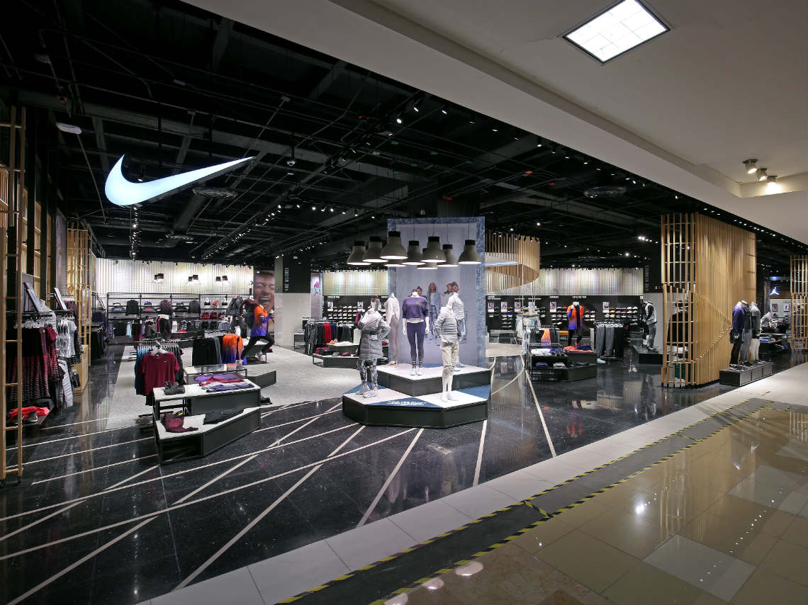 Nike abre su tienda mas grande en Latinoamrica en Plaza Satelite