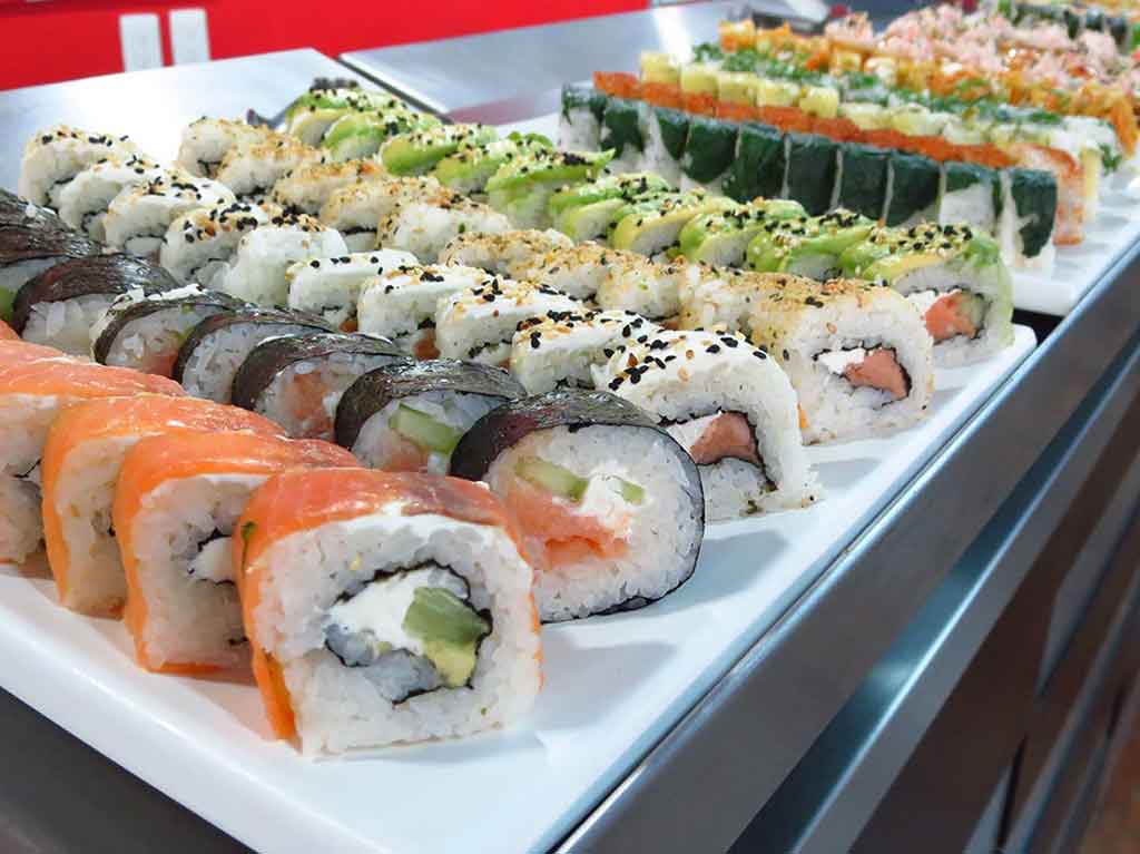 Buffet de Sushi para toda la familia en Groshi Express | Dónde Ir