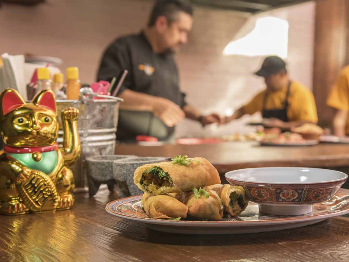 Comida china para celebrar el Año del Perro