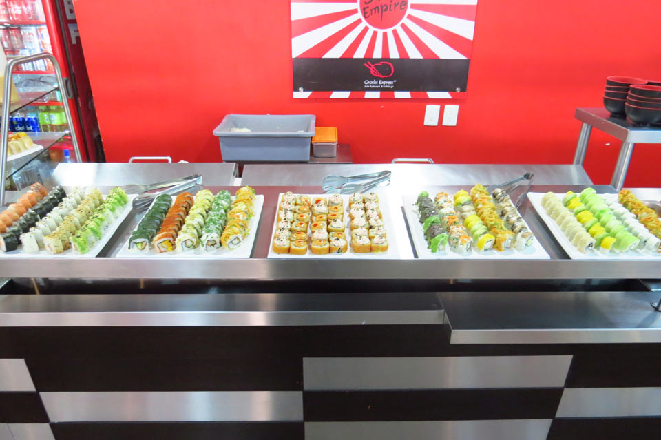 Buffet de Sushi para toda la familia en Groshi Express | Dónde Ir