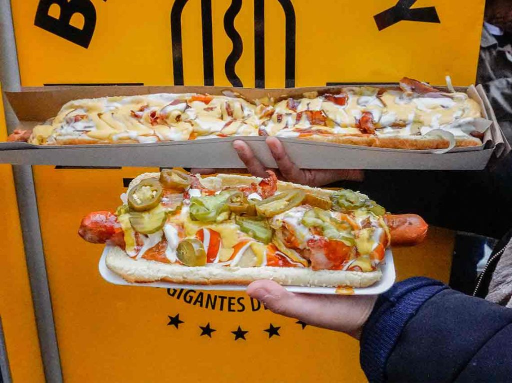 Big Daddy: hot dogs gigantes en CDMX ¡Miden 50 y 30 cm!