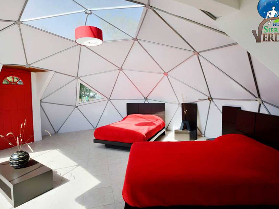 Glamping en Huasca de Ocampo: el hotel con forma de iglú 1