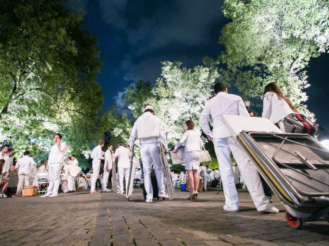 Le Dîner en Blanc 2018: cena de blanco en un lugar secreto 3