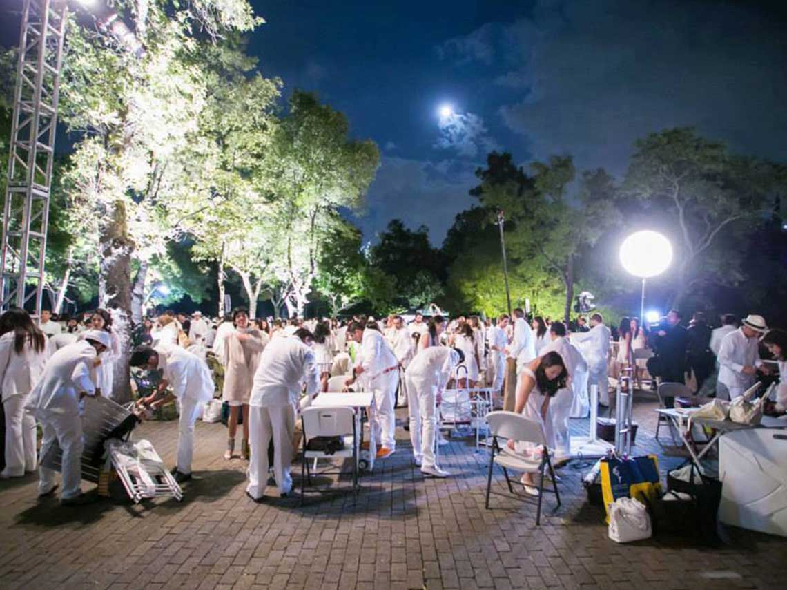 Le Dîner en Blanc 2018: cena de blanco en un lugar secreto 5