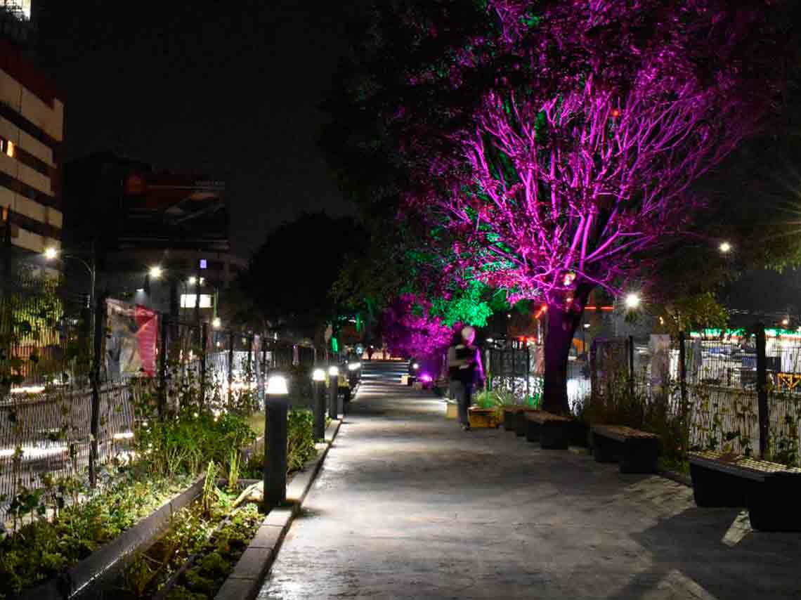 Nuevo parque lineal sobre Viaducto,