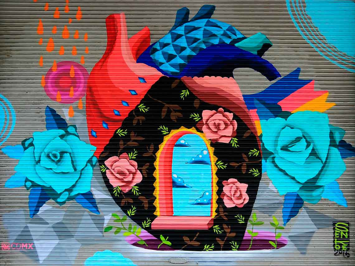 Tour de murales en CDMX, conoce sobre el arte urbano 0