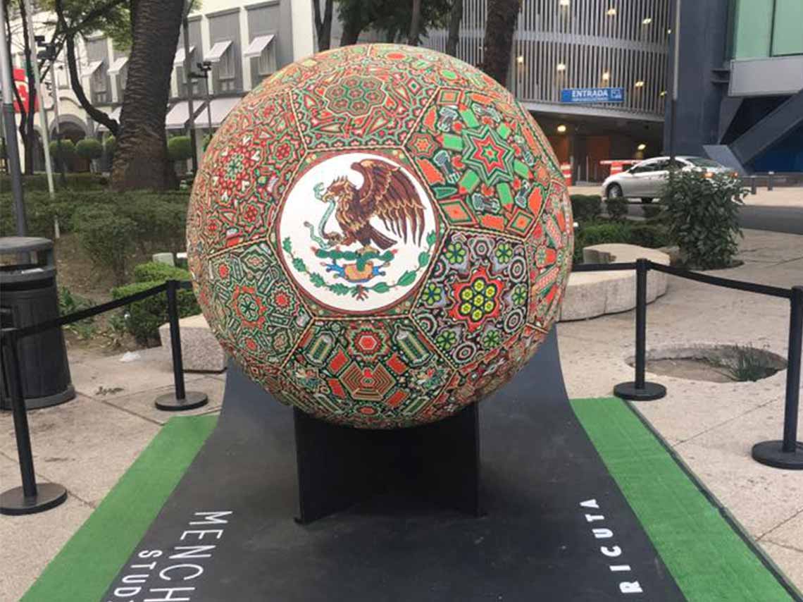 Exposición Huichol sobre Reforma 2018 ¡La más grande del mundo! 2