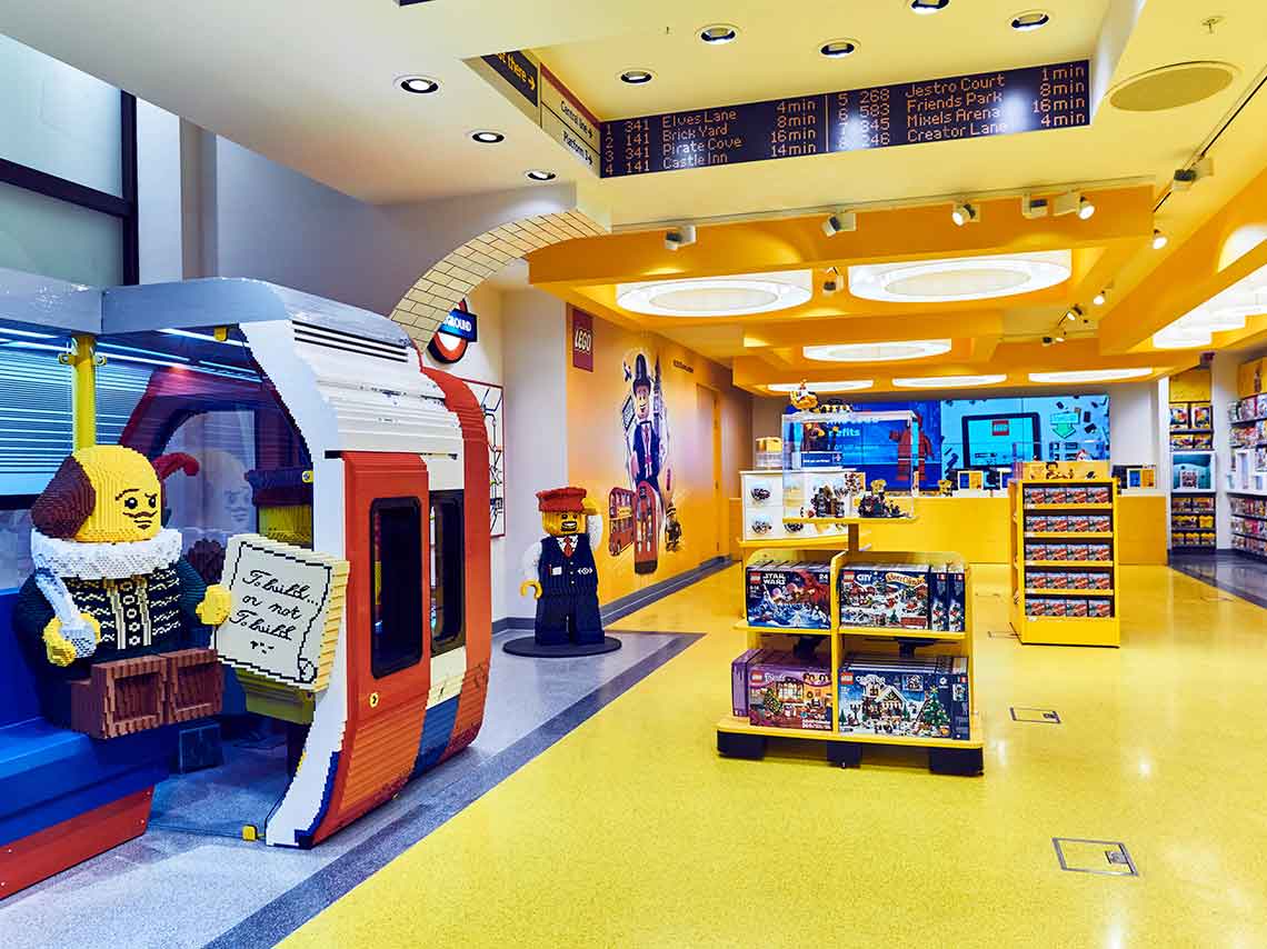 tiendas de LEGO en el mundo 