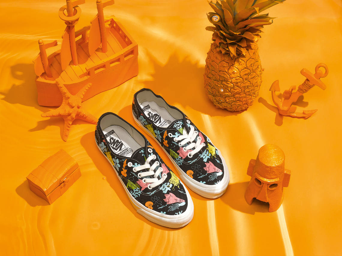 Bob Esponja y sus amigos invaden los productos de Vans