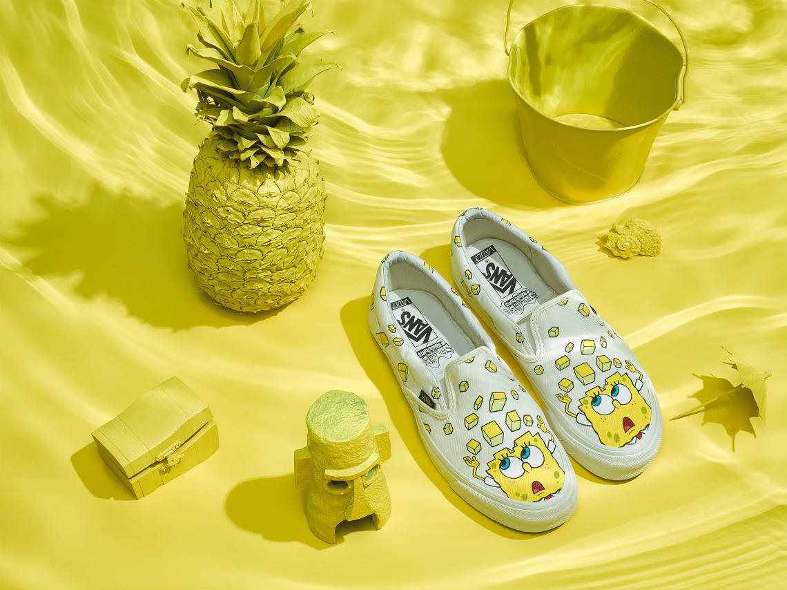 Bob Esponja y sus amigos invaden los productos de Vans