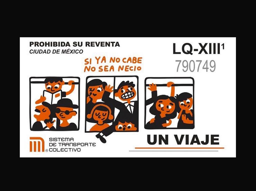 Boletos del metro