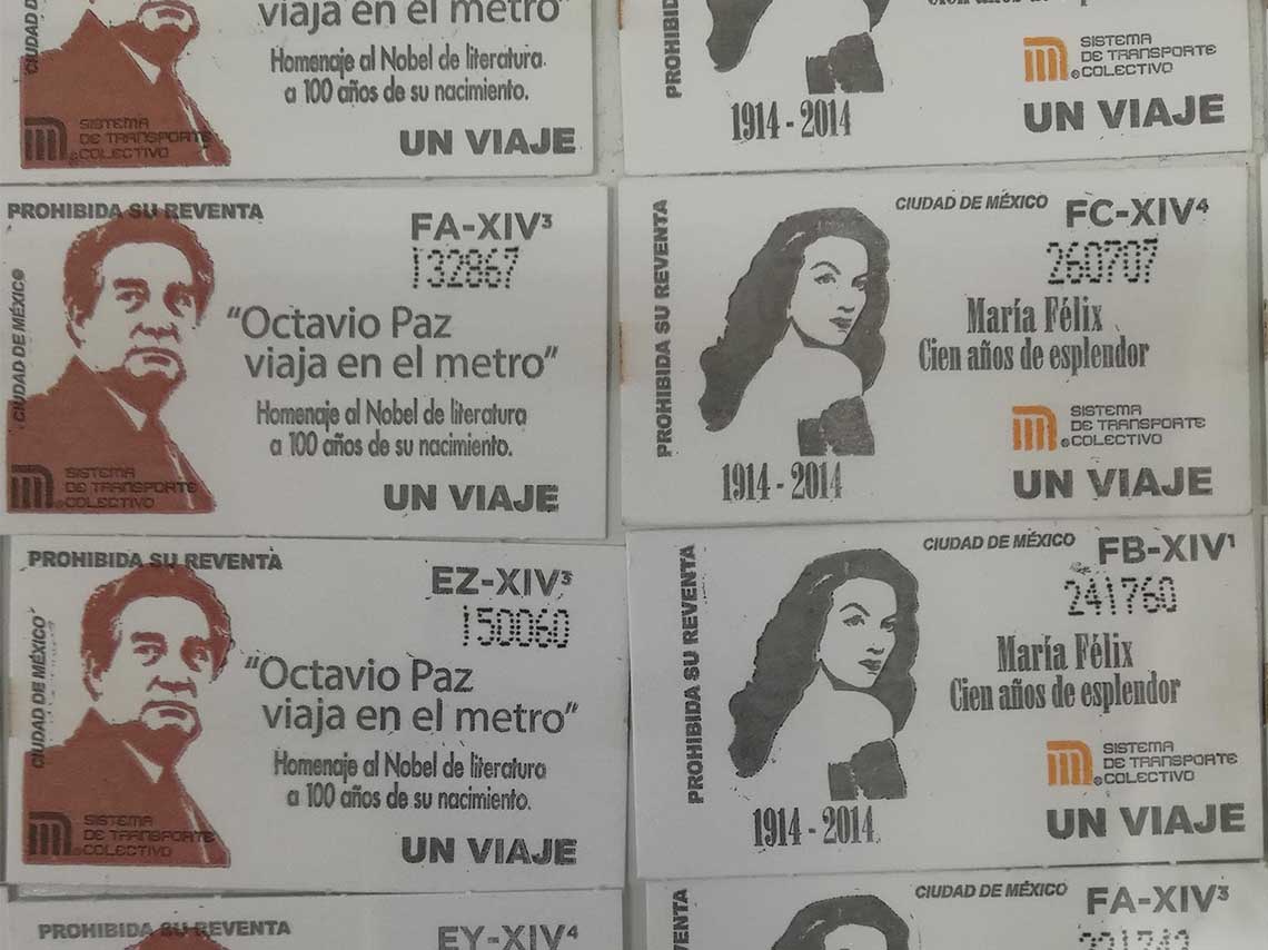 boletos del metro